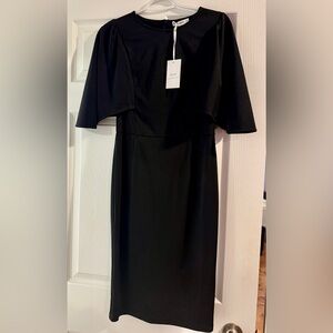 Grace Karin Classic Black Midi Dress